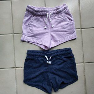 2 Pair Cat & Jack Girls Shorts